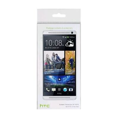 HTC SP P970 - Schermbeschermer voor mobiele telefoon (pak van 2) - voor HTC One Max HTC SP P970 - Schermbeschermer voor mobiele telefoon (pak van 2) - voor HTC One Max