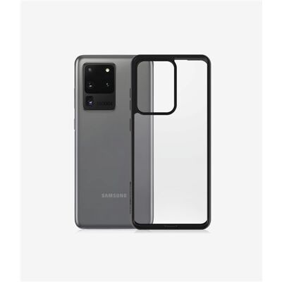 PanzerGlass ClearCase - Black Edition - achterzijde behuizing voor mobiele telefoon - gehard glas, thermoplastic polyurethaan (TPU) - zwart, transparant - voor Samsung Galaxy S20 Ultra, S20 Ultra 5G PanzerGlass ClearCase - Black Edition - achterzijde behuizing voor mobiele telefoon - gehard glas, thermoplastic polyurethaan (TPU) - zwart, transparant - voor Samsung Galaxy S20 Ultra, S20 Ultra 5G
