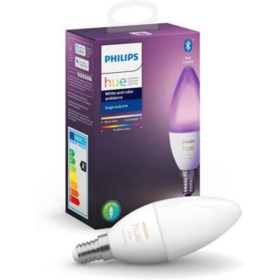 Philips Hue Philips Smart lamp Hue Wit & Kleur E14 Philips Hue Philips Smart lamp Hue Wit & Kleur E14