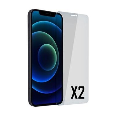 Akashi - Schermbeschermer voor mobiele telefoon - glas - 6.1" (pak van 2) - voor Apple iPhone 12, 12 Pro Akashi - Schermbeschermer voor mobiele telefoon - glas - 6.1" (pak van 2) - voor Apple iPhone 12, 12 Pro