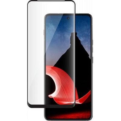 BIGBEN Connected - Schermbeschermer voor mobiele telefoon - 2.5D - glas - framekleur zwart - voor Motorola ThinkPhone BIGBEN Connected - Schermbeschermer voor mobiele telefoon - 2.5D - glas - framekleur zwart - voor Motorola ThinkPhone