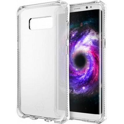 ITSKINS Spectrum - Beschermende bedekking voor mobiele telefoon - thermoplastic polyurethaan (TPU) - transparant - voor Samsung Galaxy S8+ ITSKINS Spectrum - Beschermende bedekking voor mobiele telefoon - thermoplastic polyurethaan (TPU) - transparant - voor Samsung Galaxy S8+