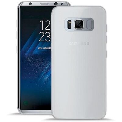PURO Case 0.3 Ultra Slim - Beschermende bedekking voor mobiele telefoon - silicone - transparant - voor Samsung Galaxy S8+ PURO Case 0.3 Ultra Slim - Beschermende bedekking voor mobiele telefoon - silicone - transparant - voor Samsung Galaxy S8+