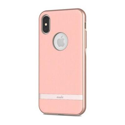 Moshi Vesta - Achterzijde behuizing voor mobiele telefoon - bloemroze - voor Apple iPhone X, XS Moshi Vesta - Achterzijde behuizing voor mobiele telefoon - bloemroze - voor Apple iPhone X, XS