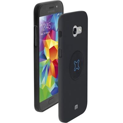 Mobilis U.FIX - Beschermende bedekking voor mobiele telefoon - metaal, silicone, thermoplastic polyurethaan (TPU) - zwart - voor Samsung Galaxy A5 (2017) Mobilis U.FIX - Beschermende bedekking voor mobiele telefoon - metaal, silicone, thermoplastic polyurethaan (TPU) - zwart - voor Samsung Galaxy A5 (2017)