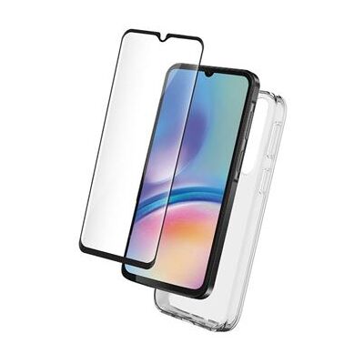 BIGBEN Connected - Achterzijde behuizing voor mobiele telefoon - thermoplastic polyurethaan (TPU) - transparant - met schermbeveiliging van gehard glas - voor Samsung Galaxy A05s BIGBEN Connected - Achterzijde behuizing voor mobiele telefoon - thermoplastic polyurethaan (TPU) - transparant - met schermbeveiliging van gehard glas - voor Samsung Galaxy A05s