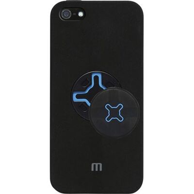 Mobilis U.FIX - Achterzijde behuizing voor mobiele telefoon - metaal, silicone, thermoplastic polyurethaan (TPU) - zwart Mobilis U.FIX - Achterzijde behuizing voor mobiele telefoon - metaal, silicone, thermoplastic polyurethaan (TPU) - zwart
