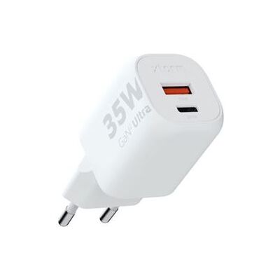 xtorm XEC035 - Netspanningsadapter - GaN2 Ultra - 35 watt - PD, QC 3.0 - 2 uitgangsaansluitingen (USB, USB-C) xtorm XEC035 - Netspanningsadapter - GaN2 Ultra - 35 watt - PD, QC 3.0 - 2 uitgangsaansluitingen (USB, USB-C)