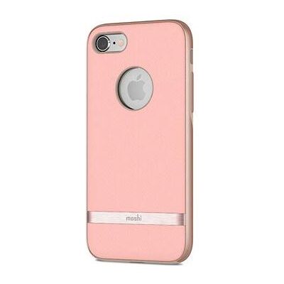 moshi Vesta - Achterzijde behuizing voor mobiele telefoon - textiel - bloemroze moshi Vesta - Achterzijde behuizing voor mobiele telefoon - textiel - bloemroze