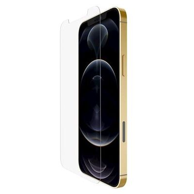 Belkin ScreenForce - Schermbeschermer voor mobiele telefoon - glas - voor Apple iPhone 12 Pro Max Belkin ScreenForce - Schermbeschermer voor mobiele telefoon - glas - voor Apple iPhone 12 Pro Max