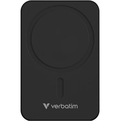 Verbatim Charge 'n' Go Essentials - Draadloze voedingsbank - magnetisch - 20000 mAh - 35 Watt - 3 A - PD 3.0, QC 3.0, Apple 2.4A, USB BC 1.2, Apple Fast Charge (USB-C) - zwart Verbatim Charge 'n' Go Essentials - Draadloze voedingsbank - magnetisch - 20000 mAh - 35 Watt - 3 A - PD 3.0, QC 3.0, Apple 2.4A, USB BC 1.2, Apple Fast Charge (USB-C) - zwart