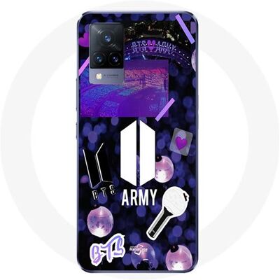 Hoesje Vivo v21 5G BTS legerlogo Bangtan Subs Hoesje Vivo v21 5G BTS legerlogo Bangtan Subs