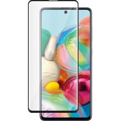 Bigben Force Glass Tempered glass - Schermbeschermer voor mobiele telefoon - 2.5D - glas - transparant, zwarte rand - voor Samsung Galaxy A71 Bigben Force Glass Tempered glass - Schermbeschermer voor mobiele telefoon - 2.5D - glas - transparant, zwarte rand - voor Samsung Galaxy A71