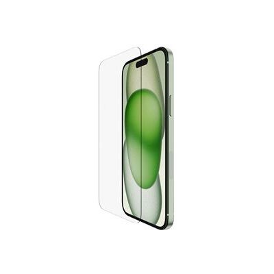 Belkin ScreenForce - Schermbeschermer voor mobiele telefoon - gehard glas, behandeld - glas - voor Apple iPhone 15 Plus Belkin ScreenForce - Schermbeschermer voor mobiele telefoon - gehard glas, behandeld - glas - voor Apple iPhone 15 Plus