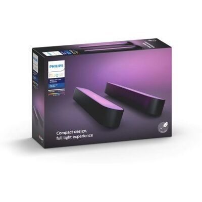 Philips Hue Philips Smart lampenset Hue Play x2 Zwart Philips Hue Philips Smart lampenset Hue Play x2 Zwart