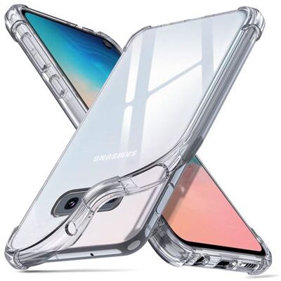 Schokbestendig hoesje voor Samsung Galaxy S10e - Transparant TPU Gel Case Cover Zachte siliconen bescherming Slim Light Phonillico® Schokbestendig hoesje voor Samsung Galaxy S10e - Transparant TPU Gel Case Cover Zachte siliconen bescherming Slim Light Phonillico®