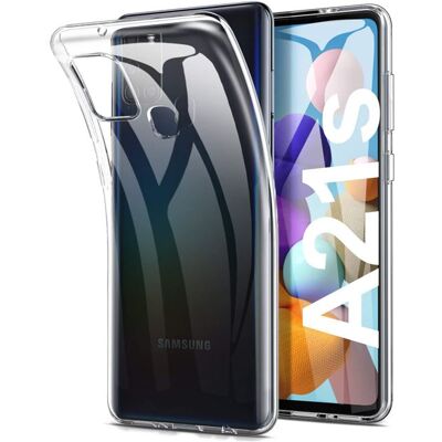 Case voor Samsung Galaxy A21S - Siliconen Gel TPU Transparant Beschermend Zacht Ultradun Phonillico® Case voor Samsung Galaxy A21S - Siliconen Gel TPU Transparant Beschermend Zacht Ultradun Phonillico®