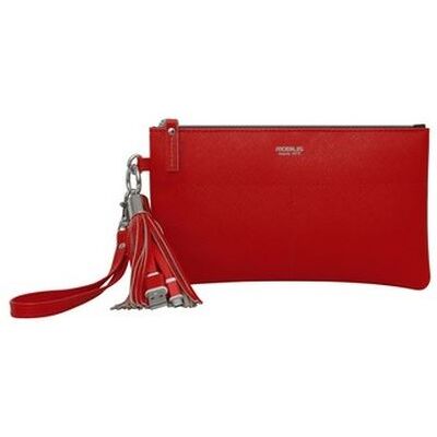 Mobilis Origine Pouch - Beschermhoes voor mobiele telefoon - imitatieleer - rood Mobilis Origine Pouch - Beschermhoes voor mobiele telefoon - imitatieleer - rood