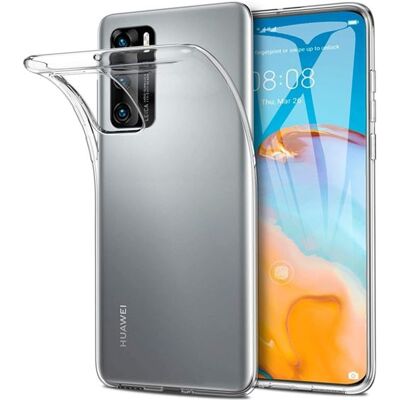 Hoesje voor Huawei P40 - Siliconengel TPU Transparante bescherming Zacht Ultradun Phonillico® Hoesje voor Huawei P40 - Siliconengel TPU Transparante bescherming Zacht Ultradun Phonillico®
