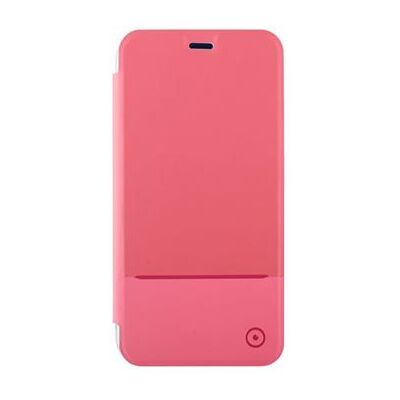Muvit Folio Case - Special Edition - flip cover voor mobiele telefoon - polyurethaan - transparant, roze Muvit Folio Case - Special Edition - flip cover voor mobiele telefoon - polyurethaan - transparant, roze