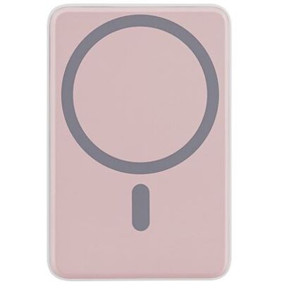 TNB T'nB - Draadloze voedingsbank - MagSafe compatibel - Li-pol - 5000 mAh - 20 Watt - 3 A - Turbo Fast Charge (USB-C) - roze TNB T'nB - Draadloze voedingsbank - MagSafe compatibel - Li-pol - 5000 mAh - 20 Watt - 3 A - Turbo Fast Charge (USB-C) - roze