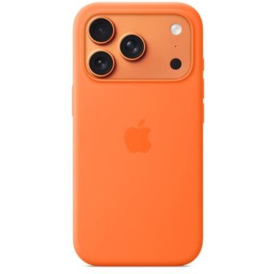 Apple Siliconen hoesje met MagSafe voor iPhone 17 Pro Oranje Apple Siliconen hoesje met MagSafe voor iPhone 17 Pro Oranje