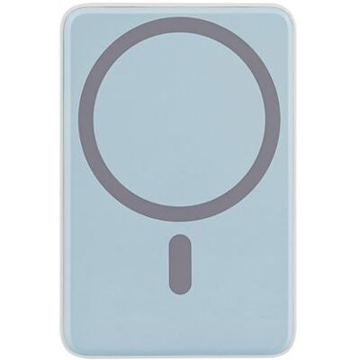 TNB T'nB - Draadloze voedingsbank - MagSafe compatibel - Li-pol - 5000 mAh - 20 Watt - 3 A - Turbo Fast Charge (USB-C) - blauw TNB T'nB - Draadloze voedingsbank - MagSafe compatibel - Li-pol - 5000 mAh - 20 Watt - 3 A - Turbo Fast Charge (USB-C) - blauw
