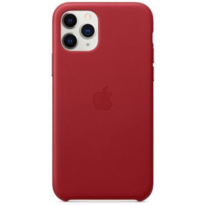Apple iPhone 11 Pro Leather Case Red Apple iPhone 11 Pro Leather Case Red