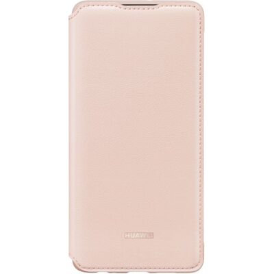 Huawei Wallet Cover Folio Hoes Roos voor P30 Huawei Wallet Cover Folio Hoes Roos voor P30