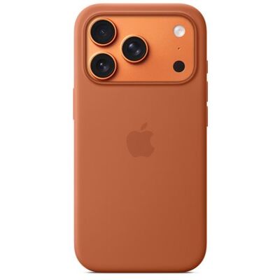 Apple Siliconen hoesje met MagSafe voor iPhone 17 Pro Terracotta Apple Siliconen hoesje met MagSafe voor iPhone 17 Pro Terracotta