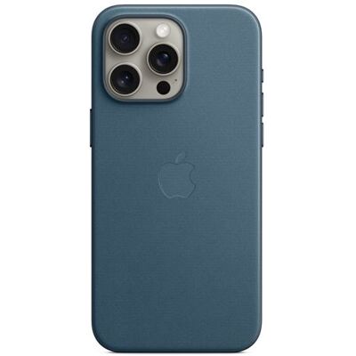 Apple Fijn geweven beschermhoes met MagSafe voor iPhone 15 Pro Max Pacific Blue Apple Fijn geweven beschermhoes met MagSafe voor iPhone 15 Pro Max Pacific Blue