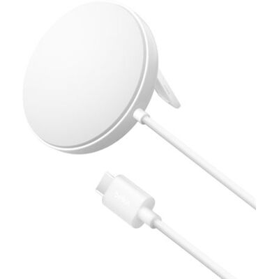 Belkin BoostCharge Pro - Draadloos oplaadstation - magnetisch - 15 Watt - Fast Charge - wit Belkin BoostCharge Pro - Draadloos oplaadstation - magnetisch - 15 Watt - Fast Charge - wit