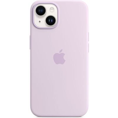 Apple Siliconen Hoesje met MagSafe voor Apple iPhone 14 Lilac Apple Siliconen Hoesje met MagSafe voor Apple iPhone 14 Lilac