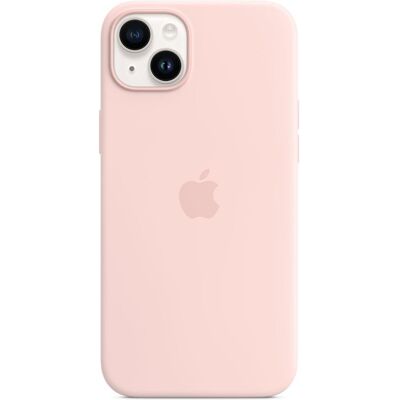Apple Siliconen Hoesje met MagSafe voor Apple iPhone 14 Plus Chalk Pink Apple Siliconen Hoesje met MagSafe voor Apple iPhone 14 Plus Chalk Pink