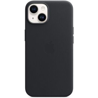 Apple Lederen Hoesje met MagSafe voor Apple iPhone 14 Midnight Apple Lederen Hoesje met MagSafe voor Apple iPhone 14 Midnight