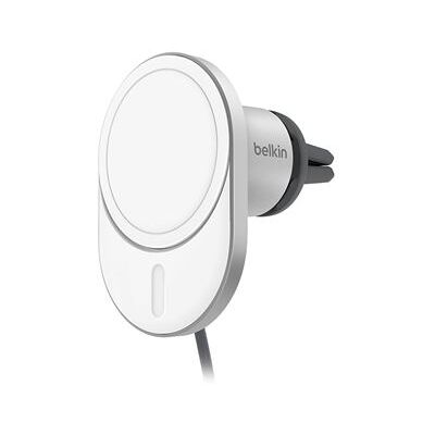 Belkin BoostCharge Pro - Houder voor draadloze lader in auto - magnetisch met Qi2 - 15 watt - Fast Charge - grijs Belkin BoostCharge Pro - Houder voor draadloze lader in auto - magnetisch met Qi2 - 15 watt - Fast Charge - grijs