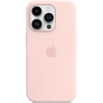 Apple Siliconen Hoesje met MagSafe voor Apple iPhone 14 Pro Chalk Pink Apple Siliconen Hoesje met MagSafe voor Apple iPhone 14 Pro Chalk Pink