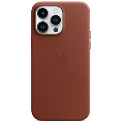Apple Lederen Hoesje met MagSafe voor Apple iPhone 14 Pro Max Umber Apple Lederen Hoesje met MagSafe voor Apple iPhone 14 Pro Max Umber