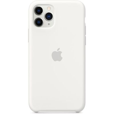 Apple iPhone 11 Pro Silicone Case White Apple iPhone 11 Pro Silicone Case White