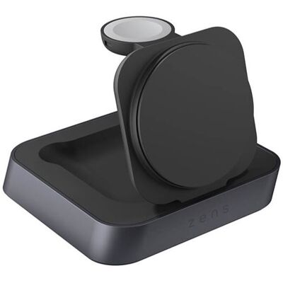 ZENS Nightstand Charger Pro 2 - Draadloze oplaadstandaard + netadapter - 20 Watt - Apple Fast Charge (draadloos opladen (15W), draadloos opladen (5W)) - zwart ZENS Nightstand Charger Pro 2 - Draadloze oplaadstandaard + netadapter - 20 Watt - Apple Fast Charge (draadloos opladen (15W), draadloos opladen (5W)) - zwart