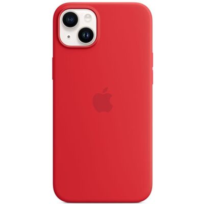 Apple Siliconen Hoesje met MagSafe voor Apple iPhone 14 Plus (PRODUCT)RED Apple Siliconen Hoesje met MagSafe voor Apple iPhone 14 Plus (PRODUCT)RED