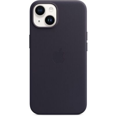 Apple Lederen Hoesje met MagSafe voor Apple iPhone 14 Ink Apple Lederen Hoesje met MagSafe voor Apple iPhone 14 Ink