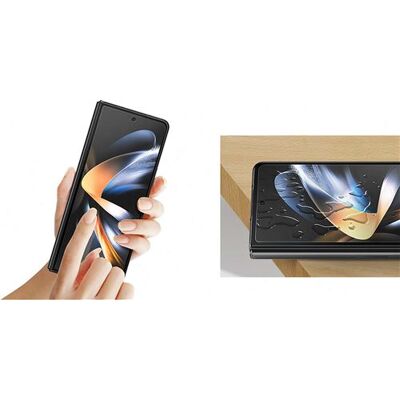 Samsung EF-UF93P - Schermbeschermer voor mobiele telefoon - folie - transparant - voor Galaxy Z Fold4 Samsung EF-UF93P - Schermbeschermer voor mobiele telefoon - folie - transparant - voor Galaxy Z Fold4