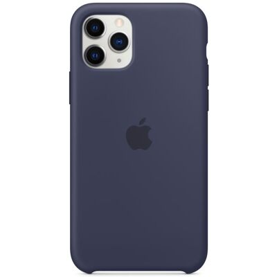 Apple iPhone 11 Pro Silicone Case Midnight Blue Apple iPhone 11 Pro Silicone Case Midnight Blue