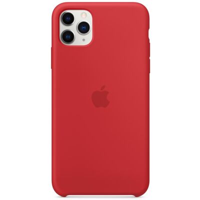 Apple - (PRODUCT) RED - achterzijde behuizing voor mobiele telefoon - silicone - rood - voor iPhone 11 Pro Max Apple - (PRODUCT) RED - achterzijde behuizing voor mobiele telefoon - silicone - rood - voor iPhone 11 Pro Max