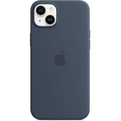 Apple Siliconen Hoesje met MagSafe voor Apple iPhone 14 Plus Storm Blue Apple Siliconen Hoesje met MagSafe voor Apple iPhone 14 Plus Storm Blue