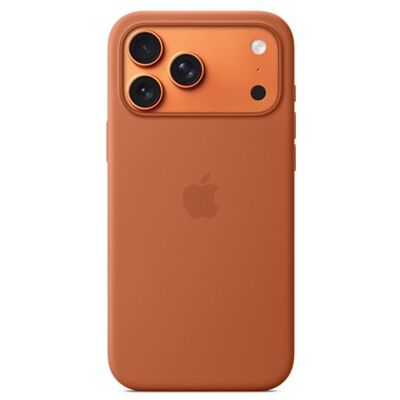 Apple Siliconen Hoesje met MagSafe voor iPhone 17 Pro Max Terracotta Apple Siliconen Hoesje met MagSafe voor iPhone 17 Pro Max Terracotta