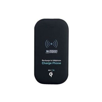 Urban Factory Free - Draadloze oplaadstandaard / powerbank - 5000 mAh (USB) - blauw Urban Factory Free - Draadloze oplaadstandaard / powerbank - 5000 mAh (USB) - blauw