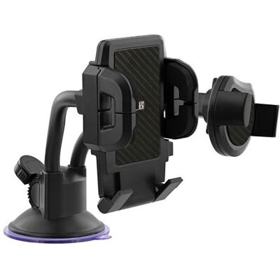 TNB Dual Arm Smartphonehouder T'n'b Multi-Surface Zwart TNB Dual Arm Smartphonehouder T'n'b Multi-Surface Zwart