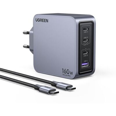 Ugreen Netlader Nexode Pro 16w Grijs Geanodiseerd Ugreen Netlader Nexode Pro 16w Grijs Geanodiseerd